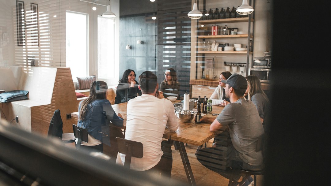Professional workplace for private sector jobs